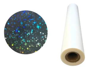 1 Rollo Para Laminado Térmico Holográfico Estrella30cm X 30m