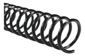 Espiral Negro Para Engargolar Paso 3:1 (36 Vueltas)