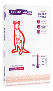 Mica Termica Tamaño Doble Carta 8ml (30.5 X 45.7cm ) 50 Piezas, Hojas Para Enmicar, Laminado Térmico